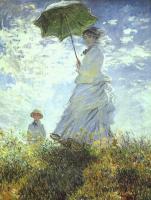 Monet, Claude Oscar - Woman with a Parasol